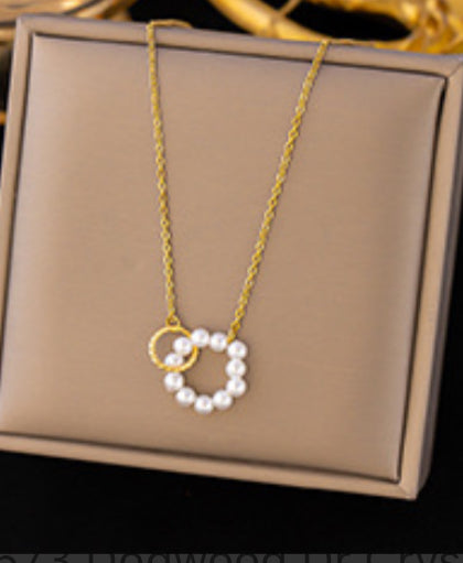 18K Gold Plated Stainless Steel Necklace